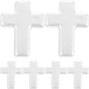 60PCS Jewelry Making Beads Handmade Crafts Cross Shaped Beads Loose Beads - Picture 1 of 12