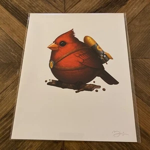 NEU Mike Mitchell Fat Rocketbird Artists Proof 8x10" Print 2020 - signiert - Bild 1 von 8
