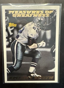 1994 Topps Emmitt Smith #611 Measure Of Greatness - Picture 1 of 2