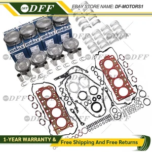 Engine Overhaul Pistons Gasket Kit For Porsche Cayenne Panamera S 4S V8 GTS 4.8L - Picture 1 of 5