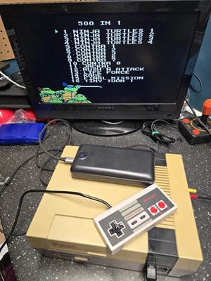 Nintendo System - USB-C Mod - 2 Controllers -1 Zapper - 500in1 Game Cartridge - Image 1 of 4