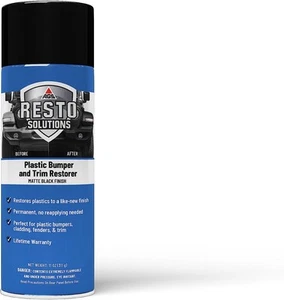 Automotive Black Plastic Restorer, 11 oz, Trim Restore Your... - Picture 1 of 9