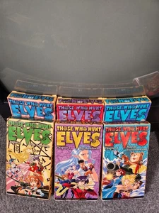 Those Who Hunt Elves Complete Vol 1-6 Anime VHS Set, Dubbed Tested Work Read - Picture 1 of 10