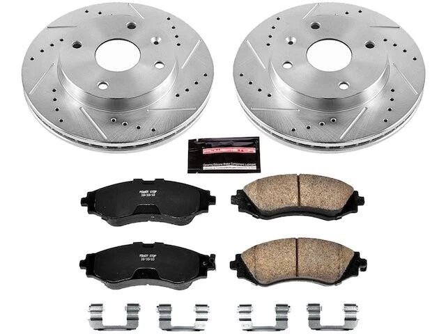 Kit de pastillas de freno delanteras y rotor para Suzuki Reno 2005-2008 2006 2007 PW127TJ Foto 1 de 1