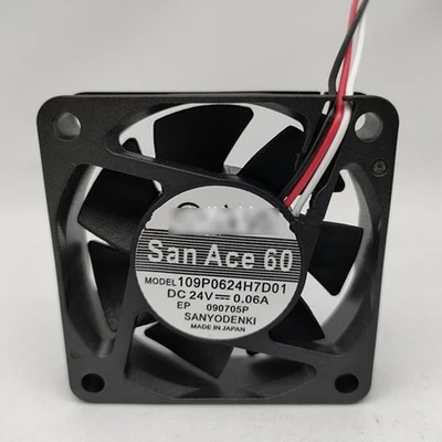 1PÇ 109P0624H7D01 Para Ventilador de Refrigeração Sanyo DC24V 0.06A NOVO Frete Grátis #QW - Imagem 1 de 2
