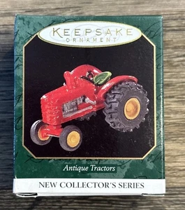 Hallmark Keepsake 1997 Antique Tractors Red 1st In Series New In Box - Picture 1 of 4
