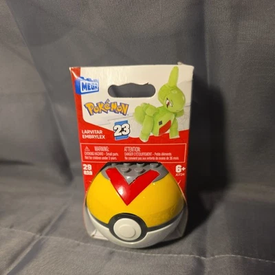 MEGA Construx Pokemon Larvitar Series 23 Pokeball (Brand NEW) - Image 1 of 4