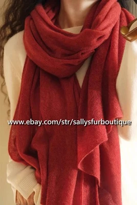 Sallys 100% Mongolian Cashmere Knitted Wrap Cape Paisley Print Shawl 185 * 70cm - Image 1 of 4