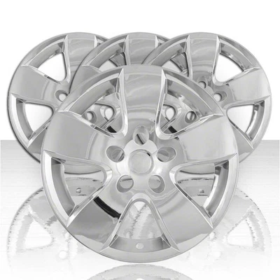 Set of Four 20' Chrome ABS Wheel Skin Covers for 2011-2018 Dodge RAM 1500 SLT - Image 1 of 4