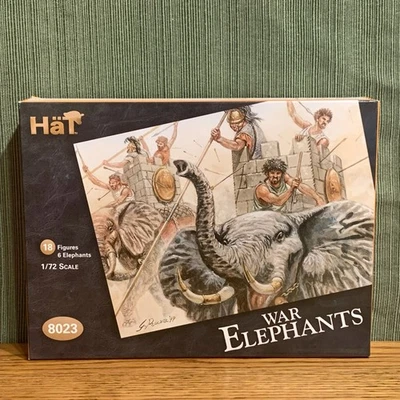 HäT, War Elephants, 8023, 1:72 Scale, Figure Kit, NIB - Image 1 of 4