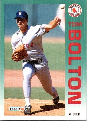 1992 Fleer #33 Tom Bolton - Image 1 of 2