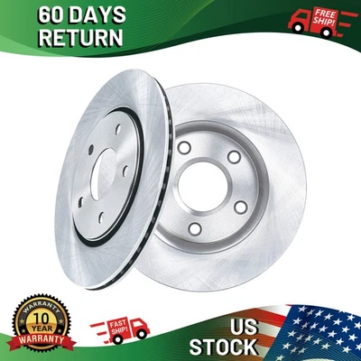 Premium Front Brake Rotors for Dodge Grand Caravan Ram C/V - Image 1 of 4