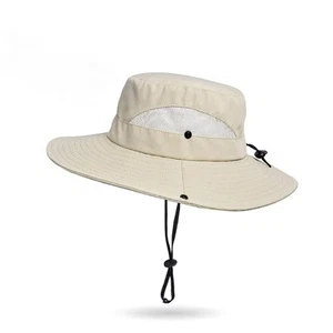 Sun-Hats for Women-Men Fishing-Hat - Outdoor Summer Wide-Brim Safari-Hat UV P... - Picture 1 of 7