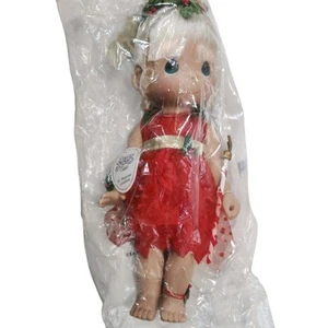 2006 Precious Moments Disney 12" Christmas Tinkerbell Collectible Doll #4420 Tag - Picture 1 of 4