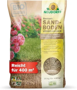 Neudorff Bentonit SandbodenVerbesserer 20kg Rasenflächen Strauchbeete für 400m² - Bild 1 von 7