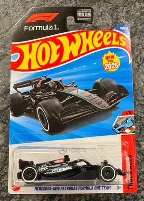 2025 Hot Wheels F1 Mercedes-AMG Petronas Formula One Team  Track Aces  #1/5 - Image 1 of 3
