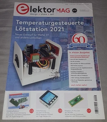 elektorMAG 579 - Mai/Juni 2021: Temperaturgesteuerte Lötstation - Bild 1 von 2
