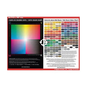 Hobby World Print Book RGB/CMYK Color Chart (A4) New - Picture 1 of 1