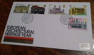 GREAT BRITAIN FIRST DAY COVER EUROPEAN ARCHITECTURAL HERITAGE YEAR EDINBURGH '75 - Picture 1 of 1