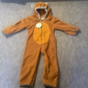 club de abrazos 1 pieza oso disfraz halloween conjunto completo cremallera 12-18 meses - Imagen 1 de 10
