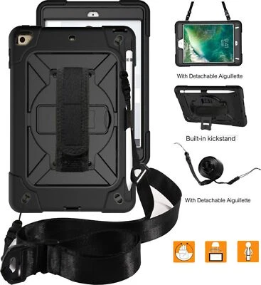 For iPad 9th/8th/7th/6th/5th Generation Shockproof Rugged Heavy Duty Case Cover - Image 1 of 4