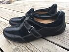NATURALIZER Sedwick Black Leather Loafers Shoes Flats Size 9M Women?s