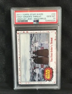 Star Wars: JRNY/LST JEDI White Starfield 078/199 2017 The First Order PSA 10 GEMA - Imagen 1 de 2