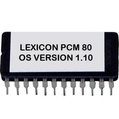 Lexicon PCM80 Latest OS firmware V. 1.10 PCM-80 Upgrade Update Eprom Latest Os - Imagen 1 de 2