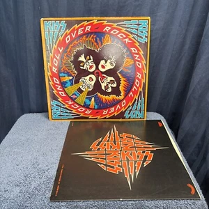 KISS - ALBUM COVER ONLY W/ SLEEVE- Rock and Roll Over, 1976 Casablanca Records - Picture 1 of 12
