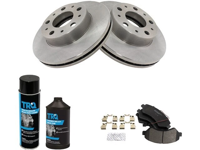 Kit de pastillas de freno delanteras y rotor TRQ 41KJ94X para Ram ProMaster 2500 2014-2016 Foto 1 de 1