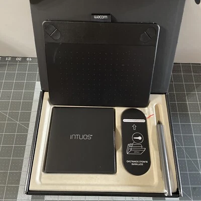 Wacom Black Small Intuos Art Pen and Touch Tablet CTH490AK - Image 1 of 4