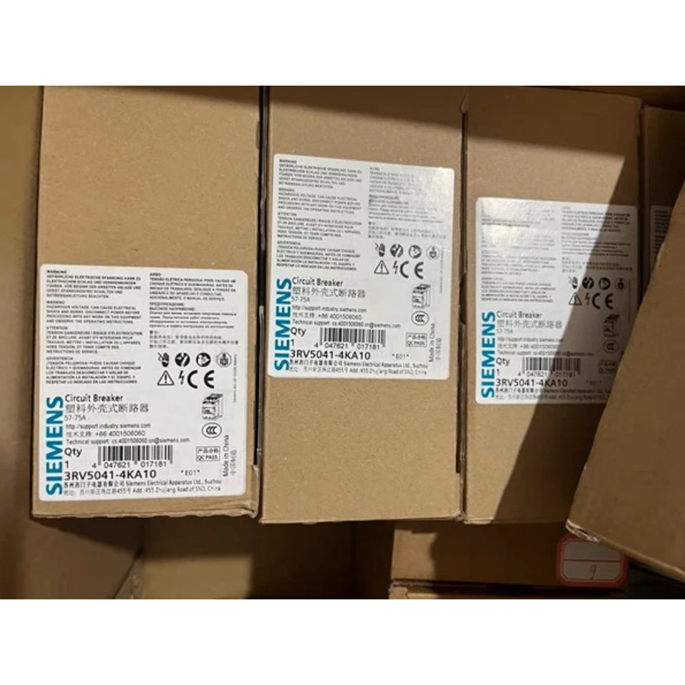 3RV5041-4KA10 SIEMENS Circuit Breaker Brand New in Box!Spot Goods Zy - Image 1 of 1