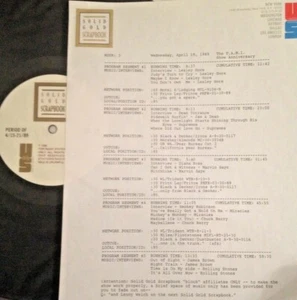 4/19/89 SOLID GOLD SCRAPBOOK T.A.M.I. SHOW TRIBUTE, JAMES BROWN, MARVIN GAYE - Picture 1 of 1