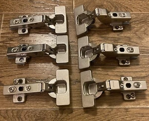 Blum Face Mount Full Layover Hinge Lot Of 8 - Picture 1 of 7