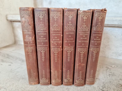 Lettres de Madame de Sévigné avec notes et commentaires en 6 tomes (complet) - Photo 1/4