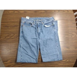 Levis 505 Regular Straight Fit Mens Jeans sz 34x34 - Picture 1 of 8