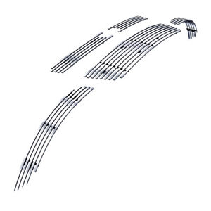 Fits 2006-2013 Chevy Impala LT/LS Stainless Chrome Billet Grille Insert Combo