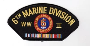 6th Marine Division WWII Hat Patch - Picture 1 of 1