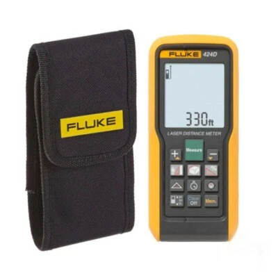 Genuine UK Fluke 424D 100m 330ft Laser Distance Meter/Tester w/ Built-in Compass - Image 1 of 4