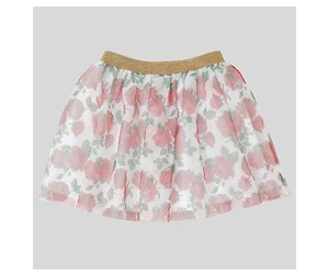 New DISNEY TARGET Durran Kid Girls' Beauty and the Beast Rose Mesh Tulle Skirt 4 - Picture 1 of 3