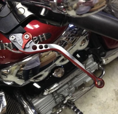 Leviers frein et embrayage racing Longs bicolores - Photo 1/3