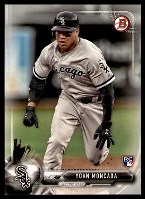 Bowman 2017 - #25 Yoan Moncada (RC) White Sox novato Foto 1 de 2