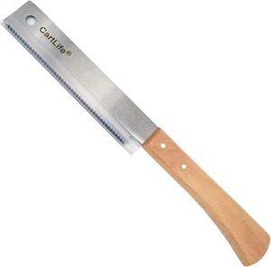 Small Hand Saw,Japanese Woodworking Flush Cut Saw with Flexible Blade,Wooden Str - Picture 1 of 12