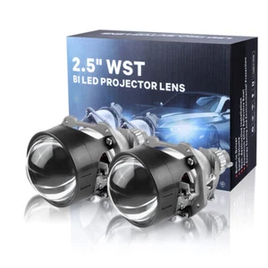 2.5 Zoll Bi LED Projektor Linse Objektiv Reflektor Hi-Lo Auto Scheinwerfer DE - Bild 1 von 8