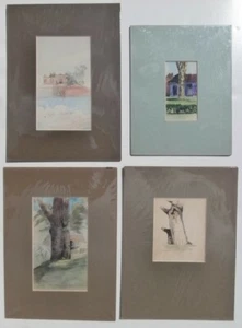 THOMAS BANCROFT 1864-1934 Eakins Protege PAFA Fellowship PA Artist Painting LOT - Picture 1 of 12