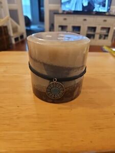 PIER1 IMPORTS Discontinued Scented  4" First Rain Candle With Charm NWT