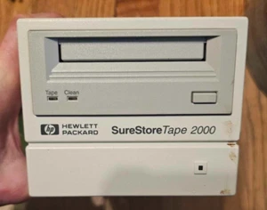 Rare Vintage HP SureStore Tape 2000 SCSI External Tape Drive C1520G C1520-60013 - Picture 1 of 7