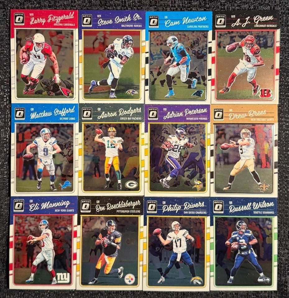 2016 Panini Donruss Optic Base Complete Your Set You Pick Football Card #1-100 - Image 1 of 1