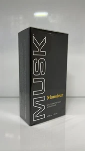 Musk Monsieur 4.0 Oz 120ml Eau de Toilette Spray For Men - Picture 1 of 5