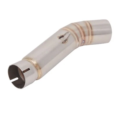 Motorcycle Exhaust Mid Link Pipe For Honda CBR500R CB500X 13-15 Stainless Steel Foto 1 de 4